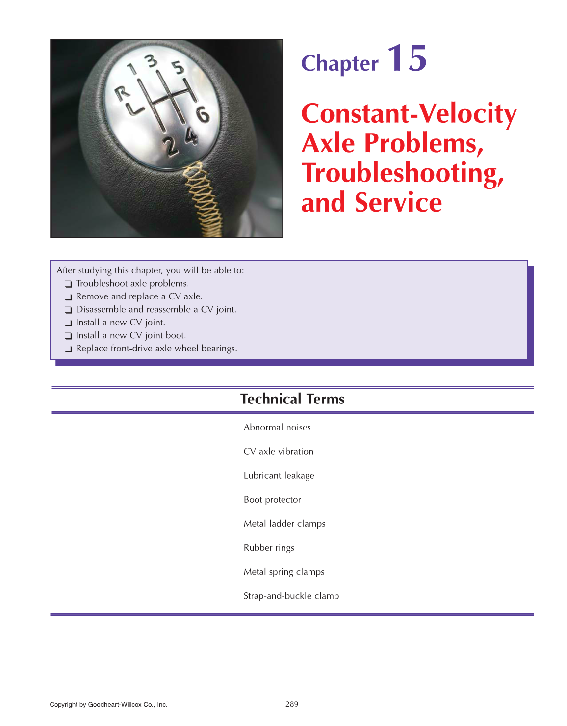 Manual Drive Trains and Axles, 3rd Edition page 289