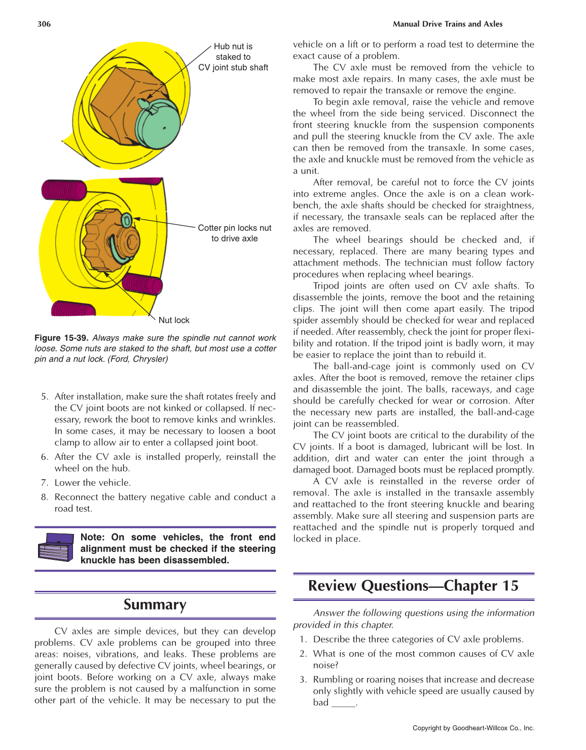 Manual Drive Trains and Axles, 3rd Edition page 306