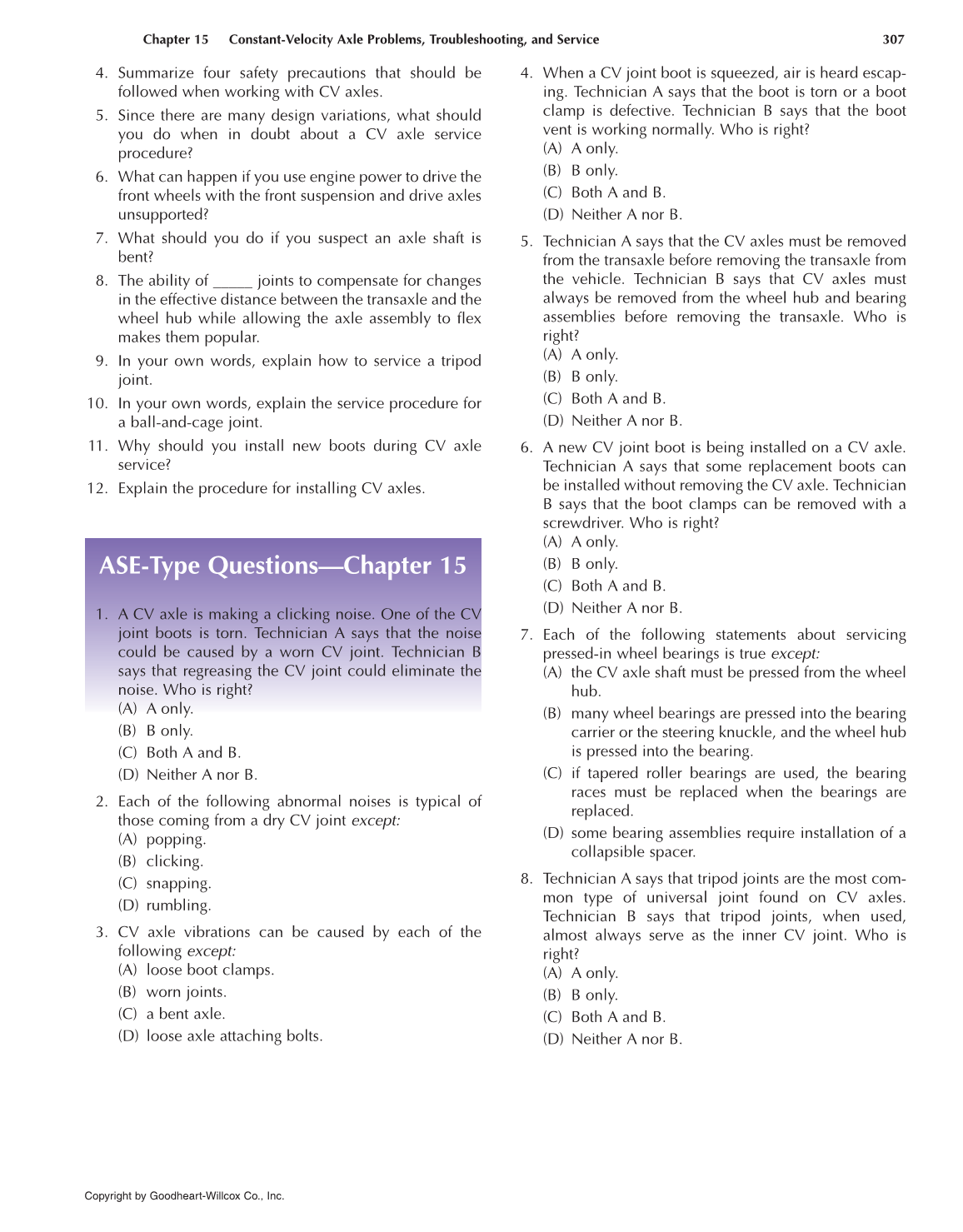 Manual Drive Trains and Axles, 3rd Edition page 307
