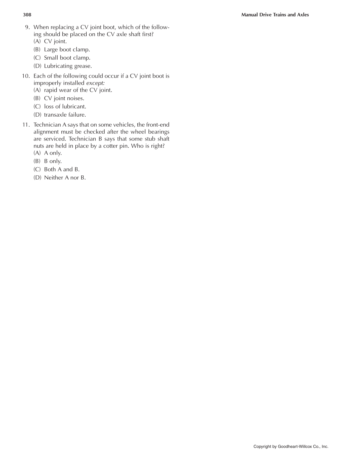 Manual Drive Trains and Axles, 3rd Edition page 308