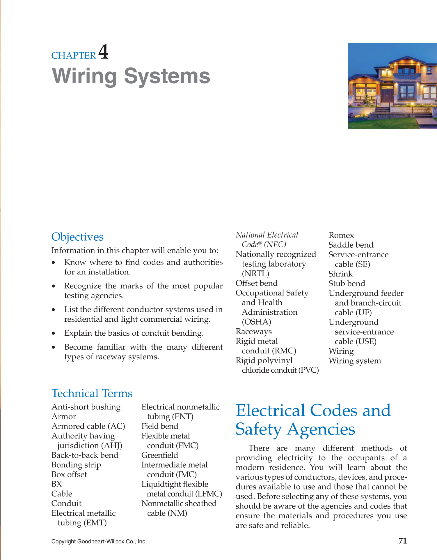 Modern Residential Wiring, 10th Edition page 71
