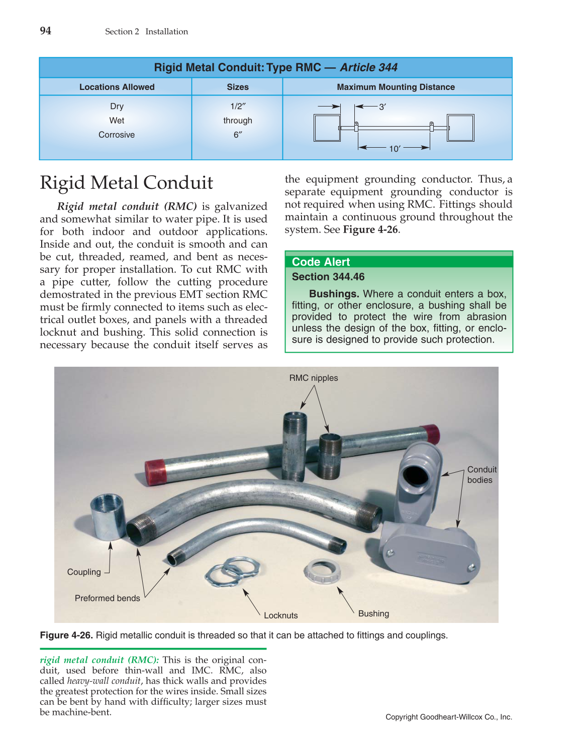 Modern Residential Wiring, 10th Edition page 94