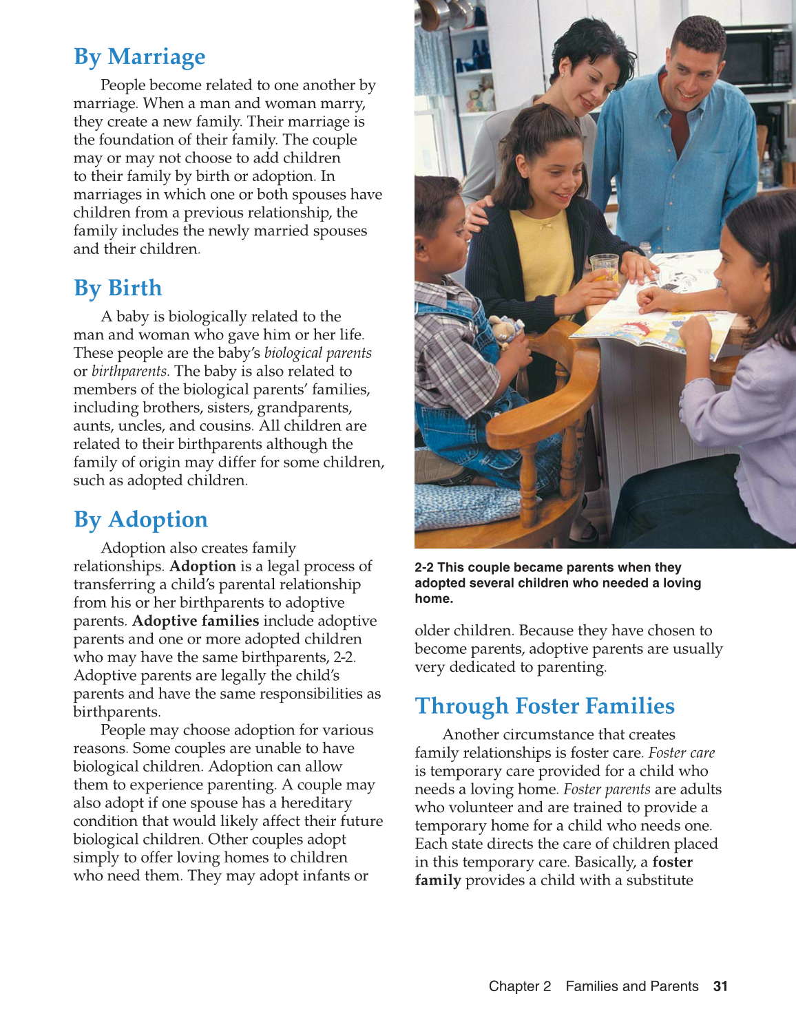 Parents and Their Children, 8th Edition page 31