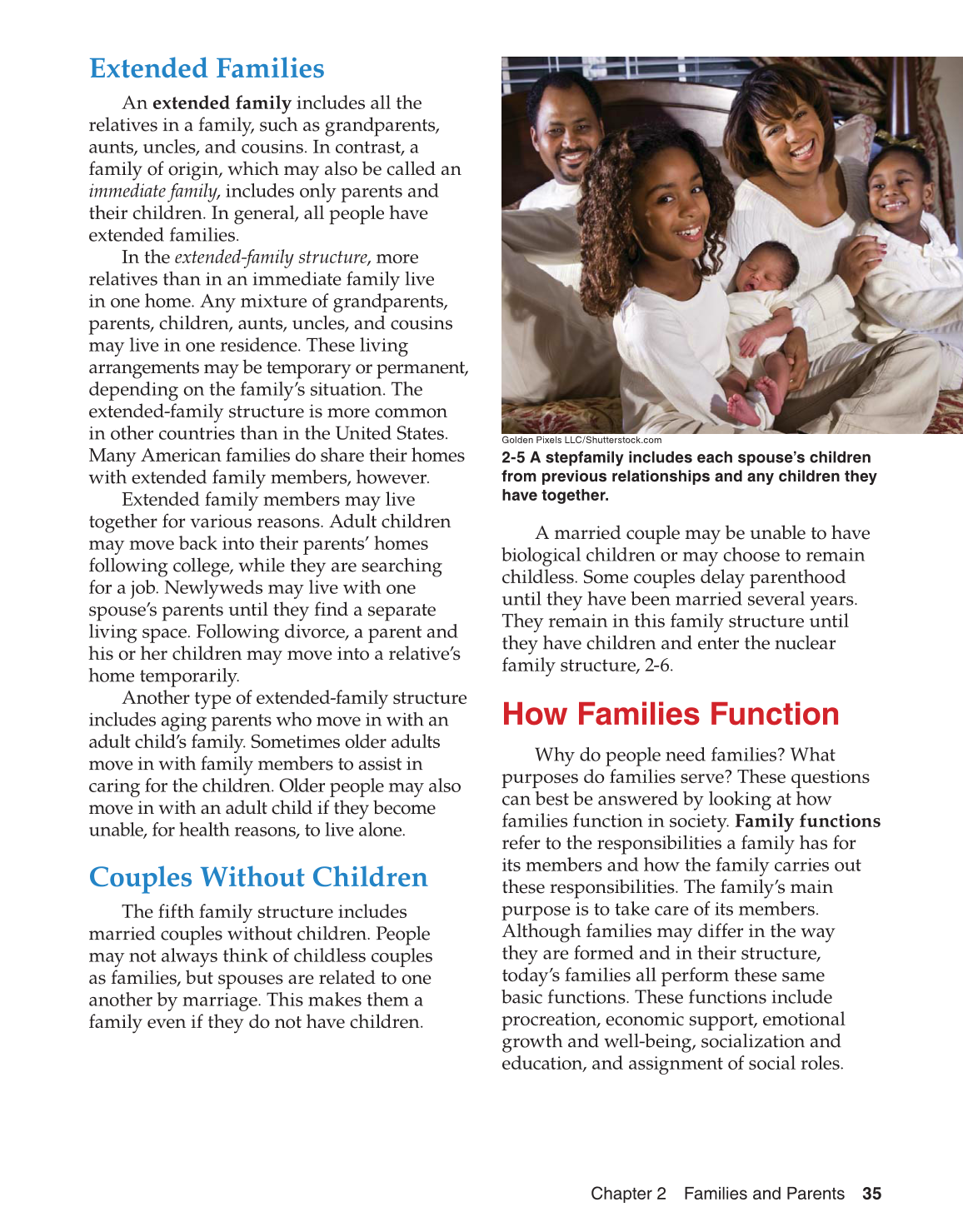 Parents and Their Children, 8th Edition page 35