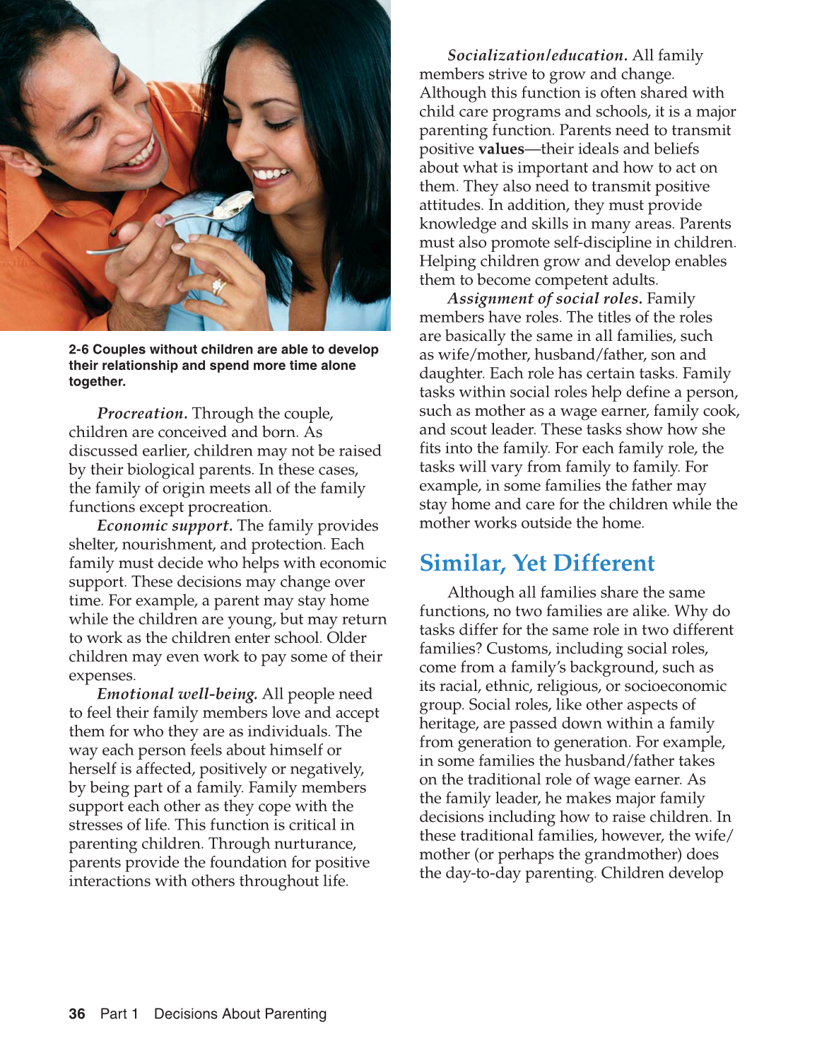 Parents and Their Children, 8th Edition page 36