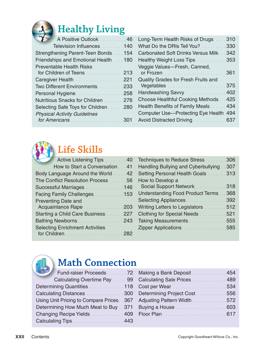 Succeeding in Life and Career: Foundations of Human Studies, 11th Edition page XXII