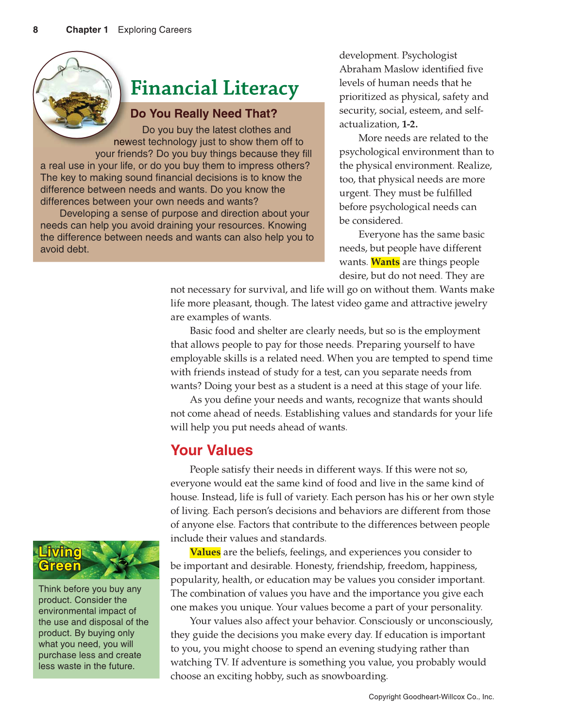 Succeeding in Life and Career: Foundations of Human Studies, 11th Edition page 8