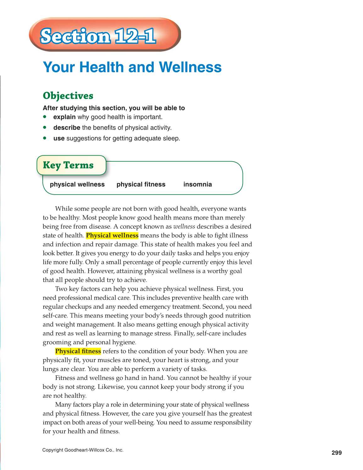 Succeeding in Life and Career: Foundations of Human Studies, 11th Edition page 299