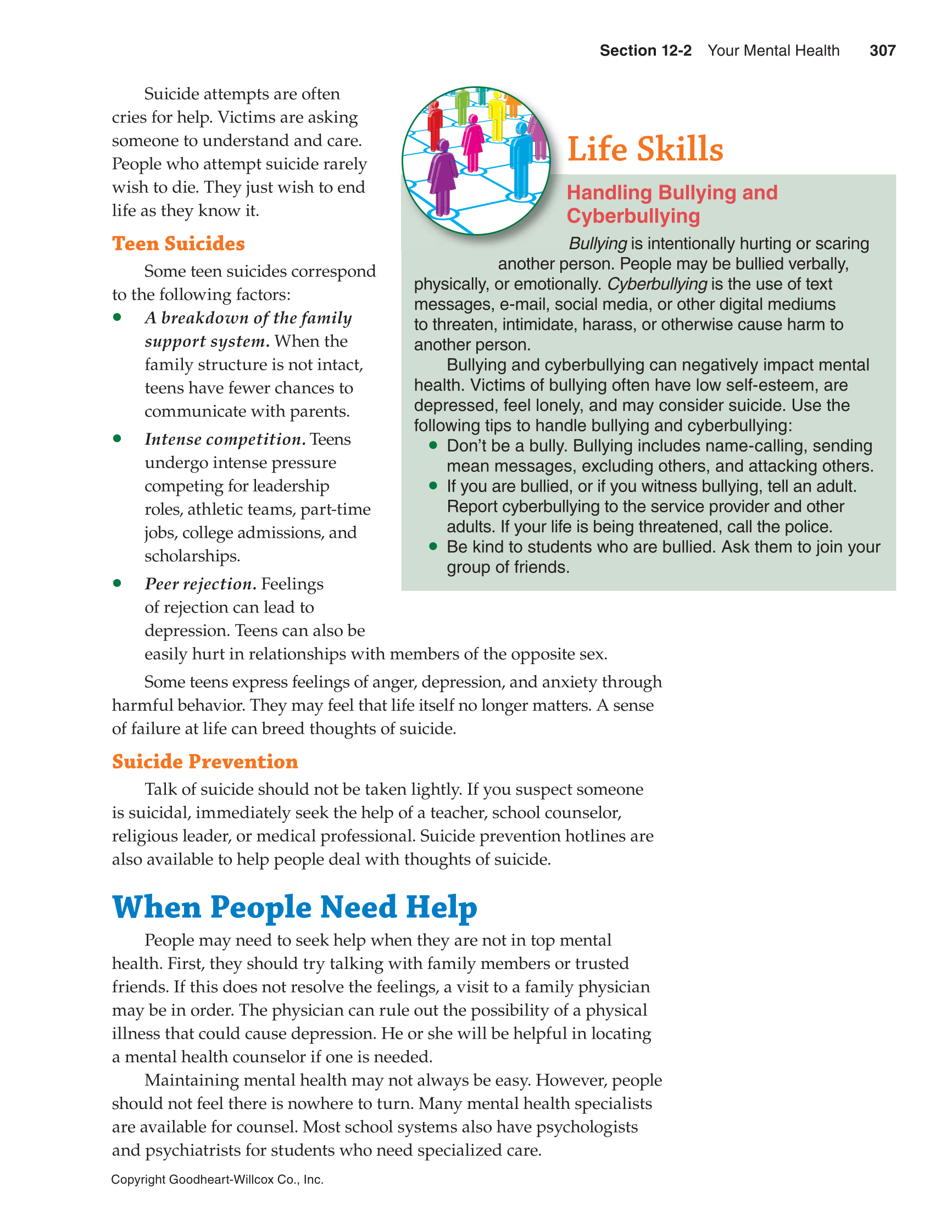 Succeeding in Life and Career: Foundations of Human Studies, 11th Edition page 307