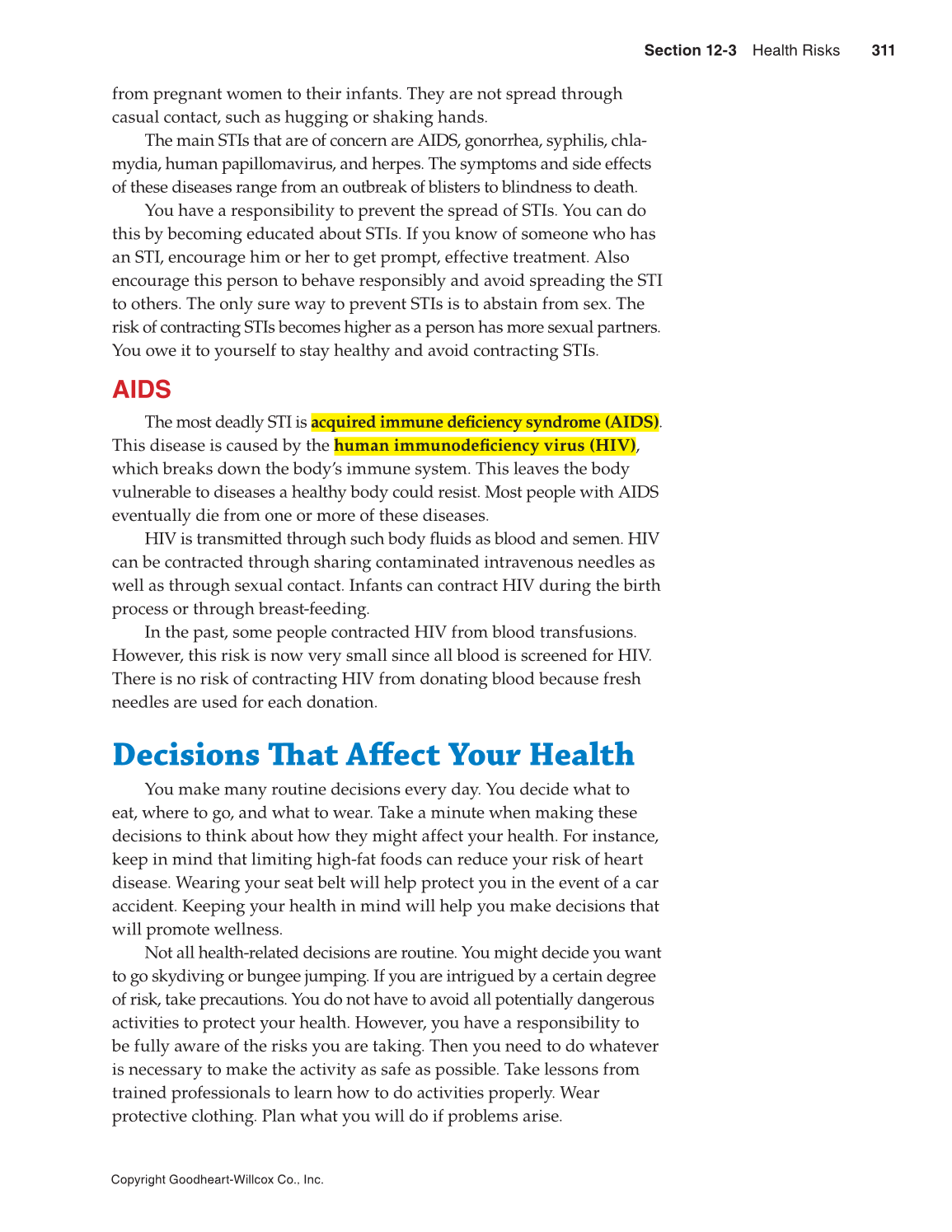 Succeeding in Life and Career: Foundations of Human Studies, 11th Edition page 311