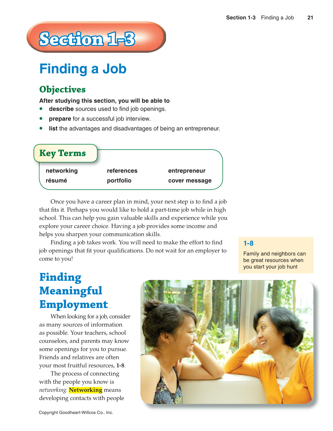 Succeeding in Life and Career: Foundations of Human Studies, 11th Edition page 21