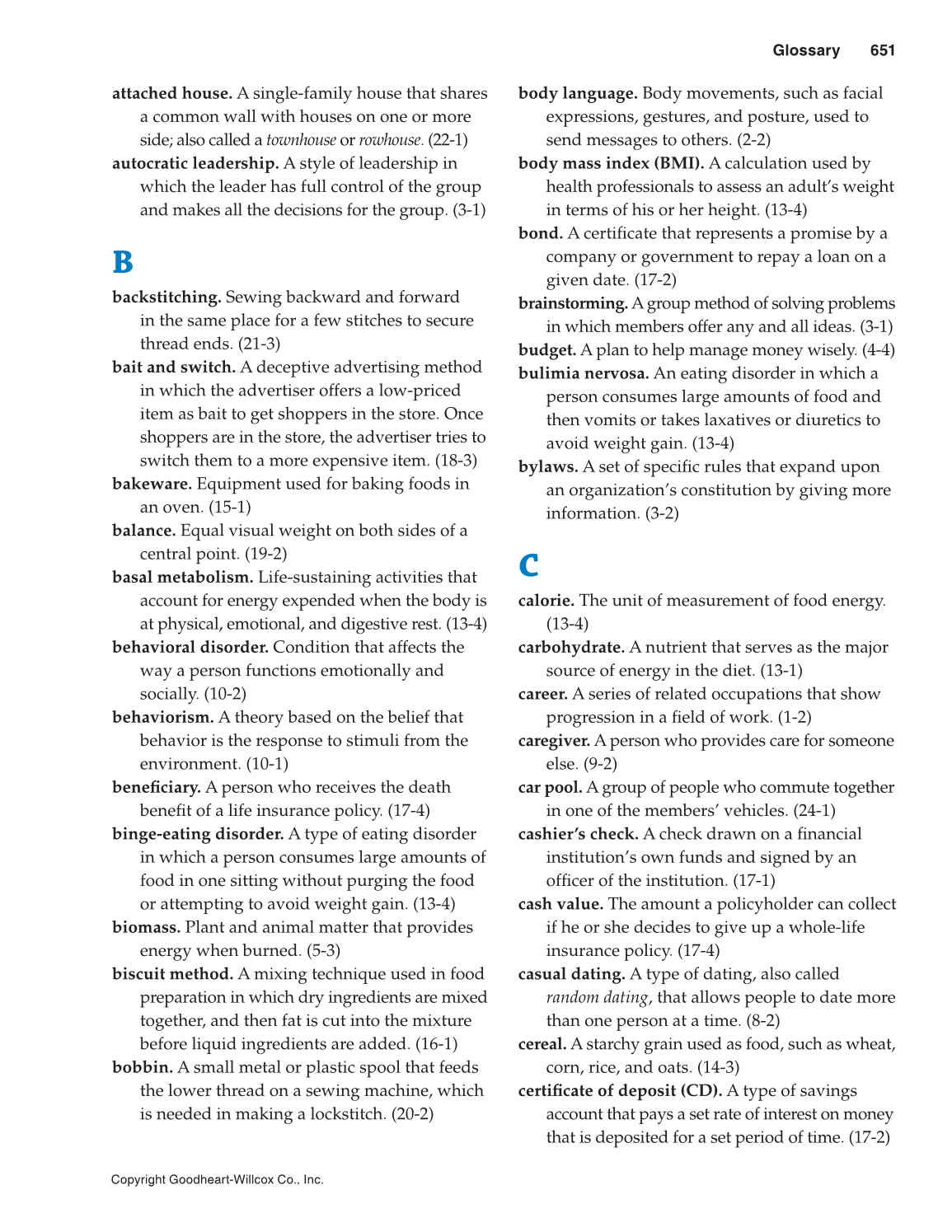 Succeeding in Life and Career: Foundations of Human Studies, 11th Edition page 651