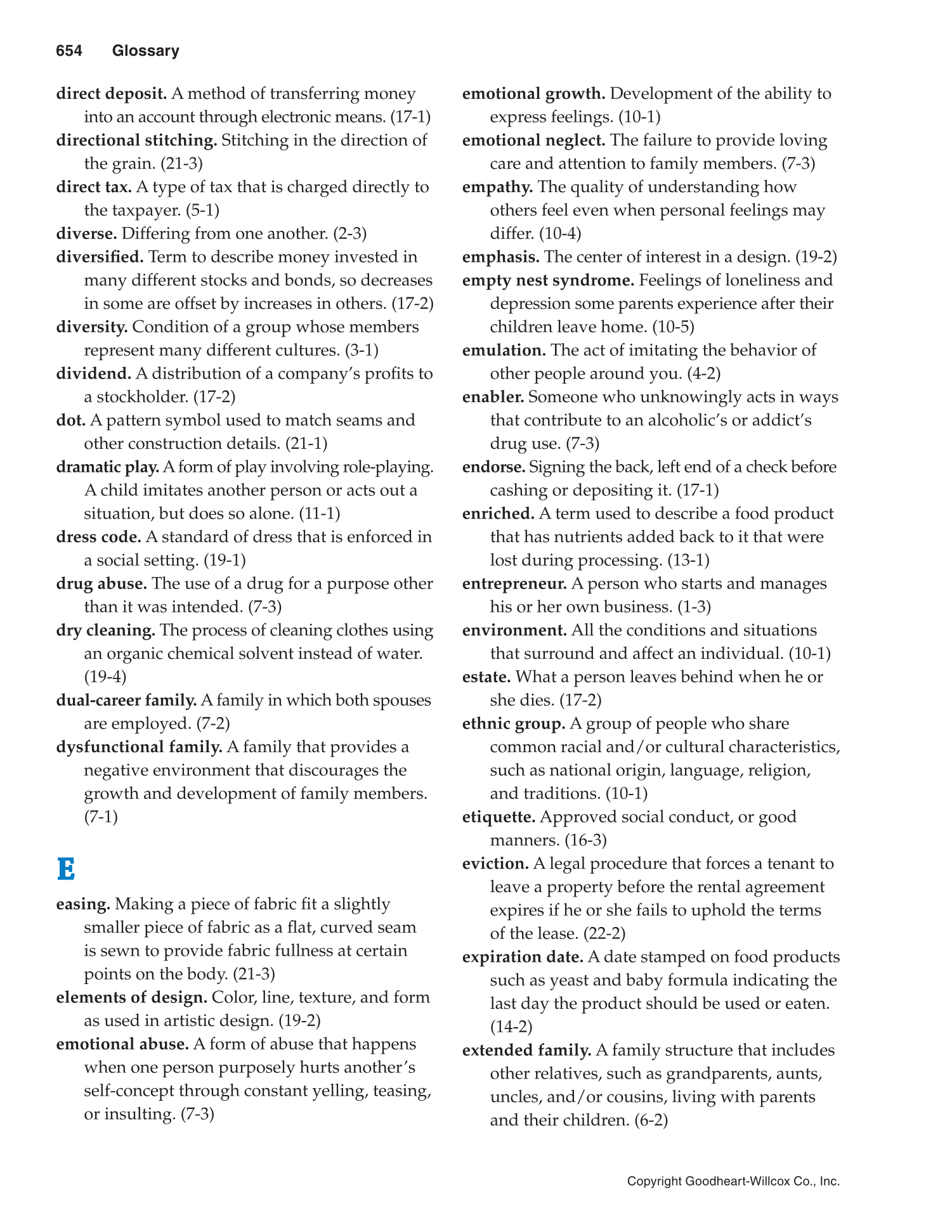 Succeeding in Life and Career: Foundations of Human Studies, 11th Edition page 654