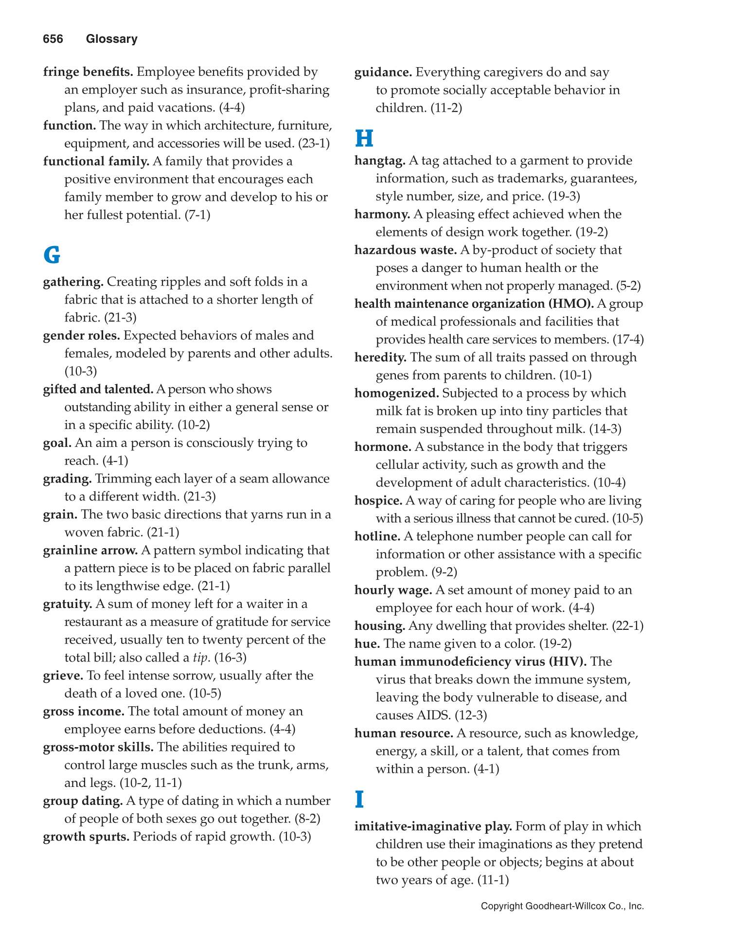 Succeeding in Life and Career: Foundations of Human Studies, 11th Edition page 656