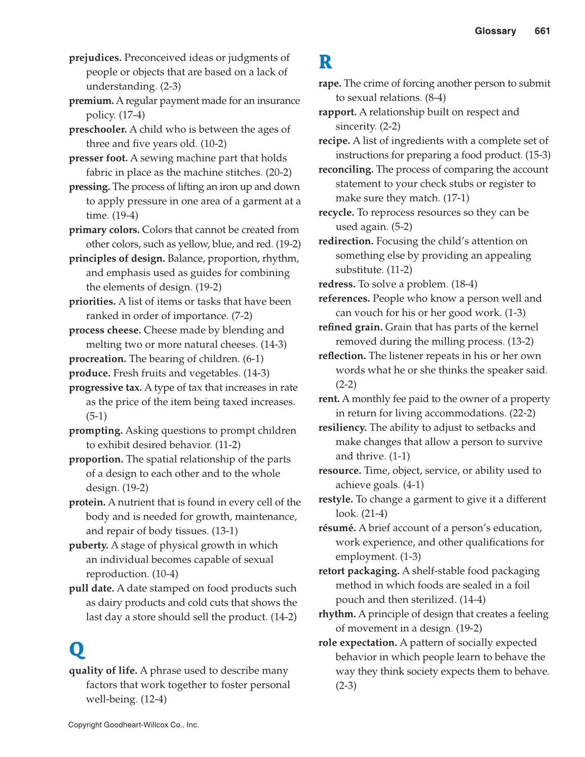 Succeeding in Life and Career: Foundations of Human Studies, 11th Edition page 661