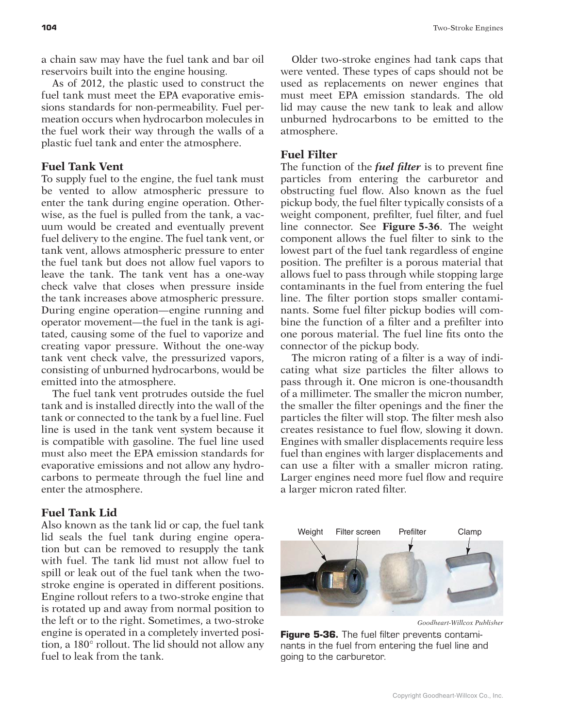 Two-Stroke Engines, 1st Edition page 104