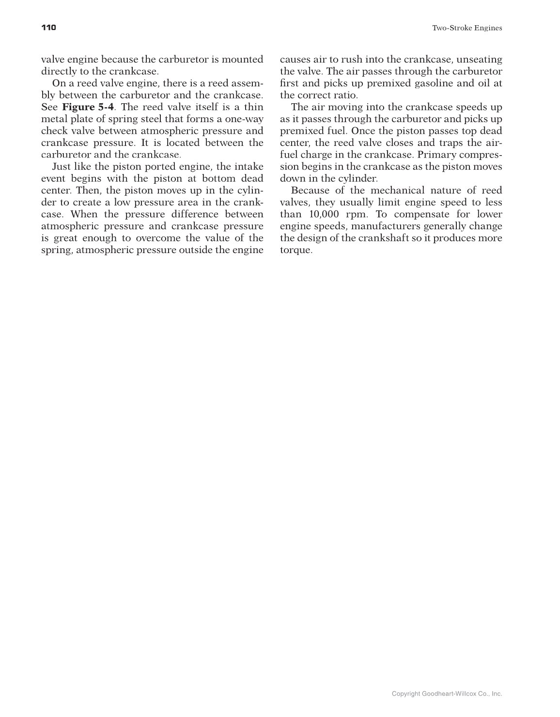 Two-Stroke Engines, 1st Edition page 110