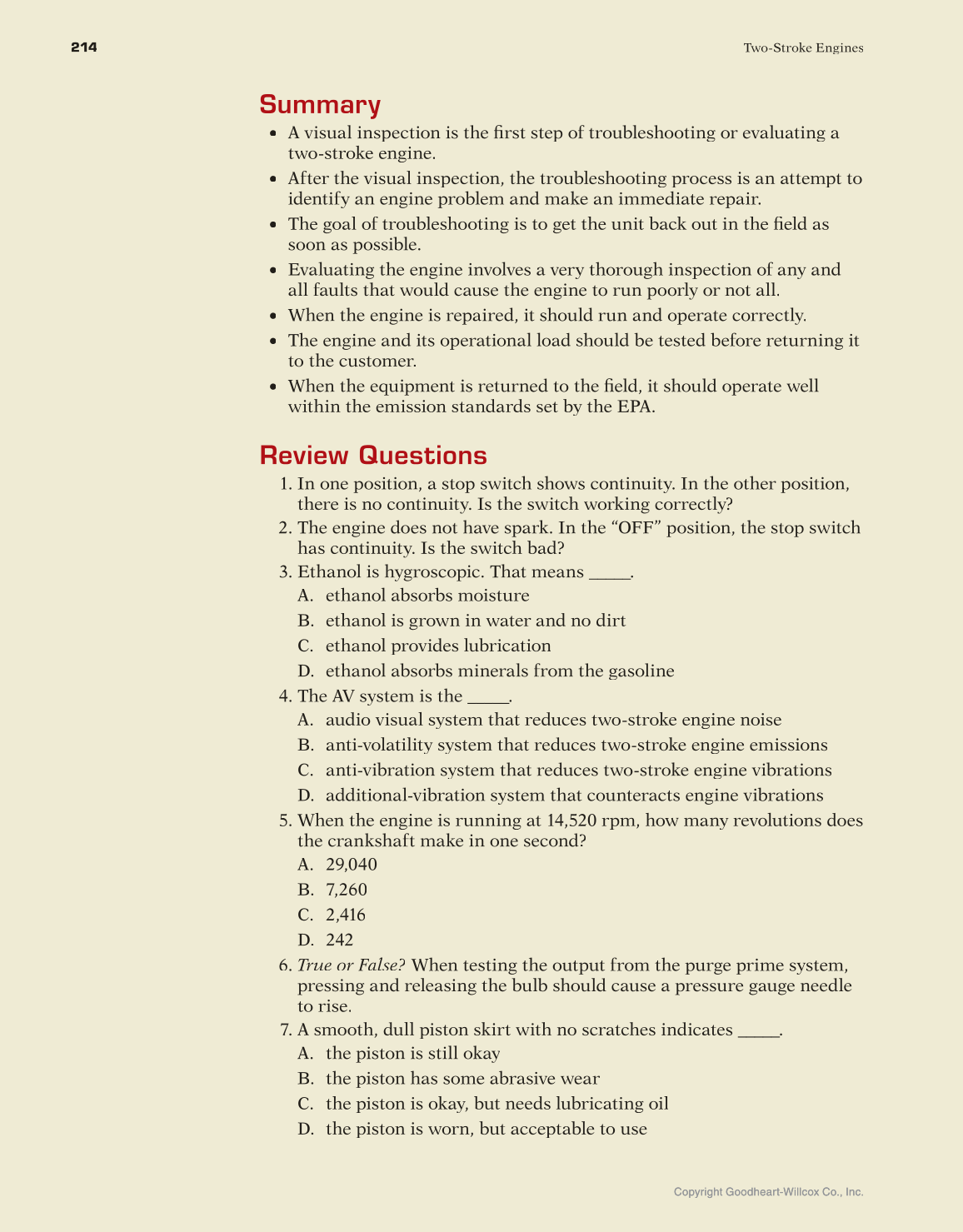 Two-Stroke Engines, 1st Edition page 214