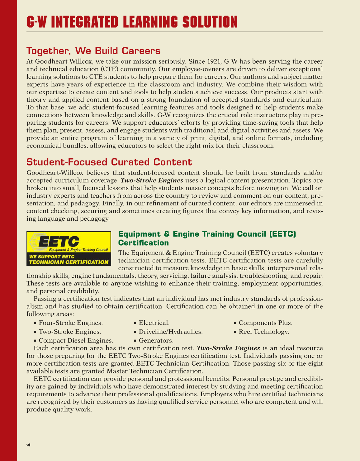 Two-Stroke Engines, 1st Edition page vi