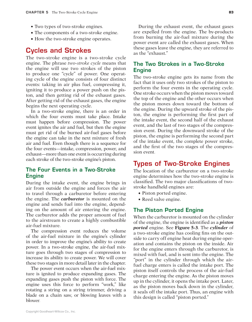 Two-Stroke Engines, 1st Edition page 83