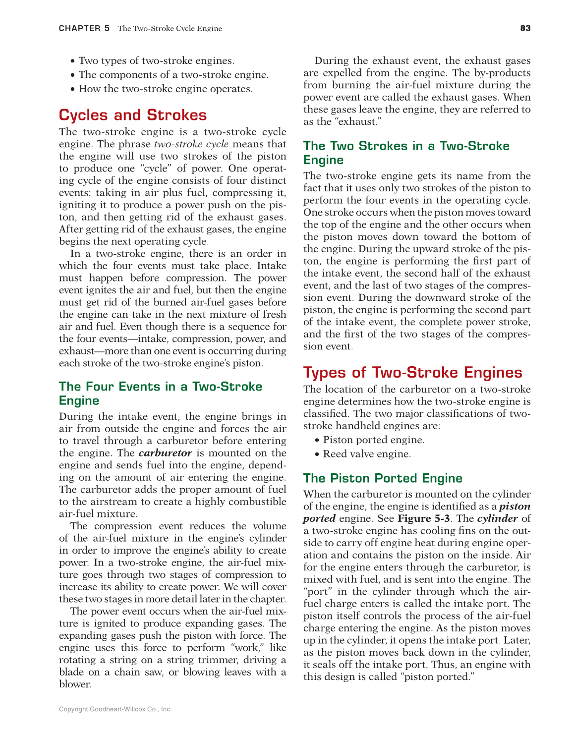 Two-Stroke Engines, 1st Edition page 83