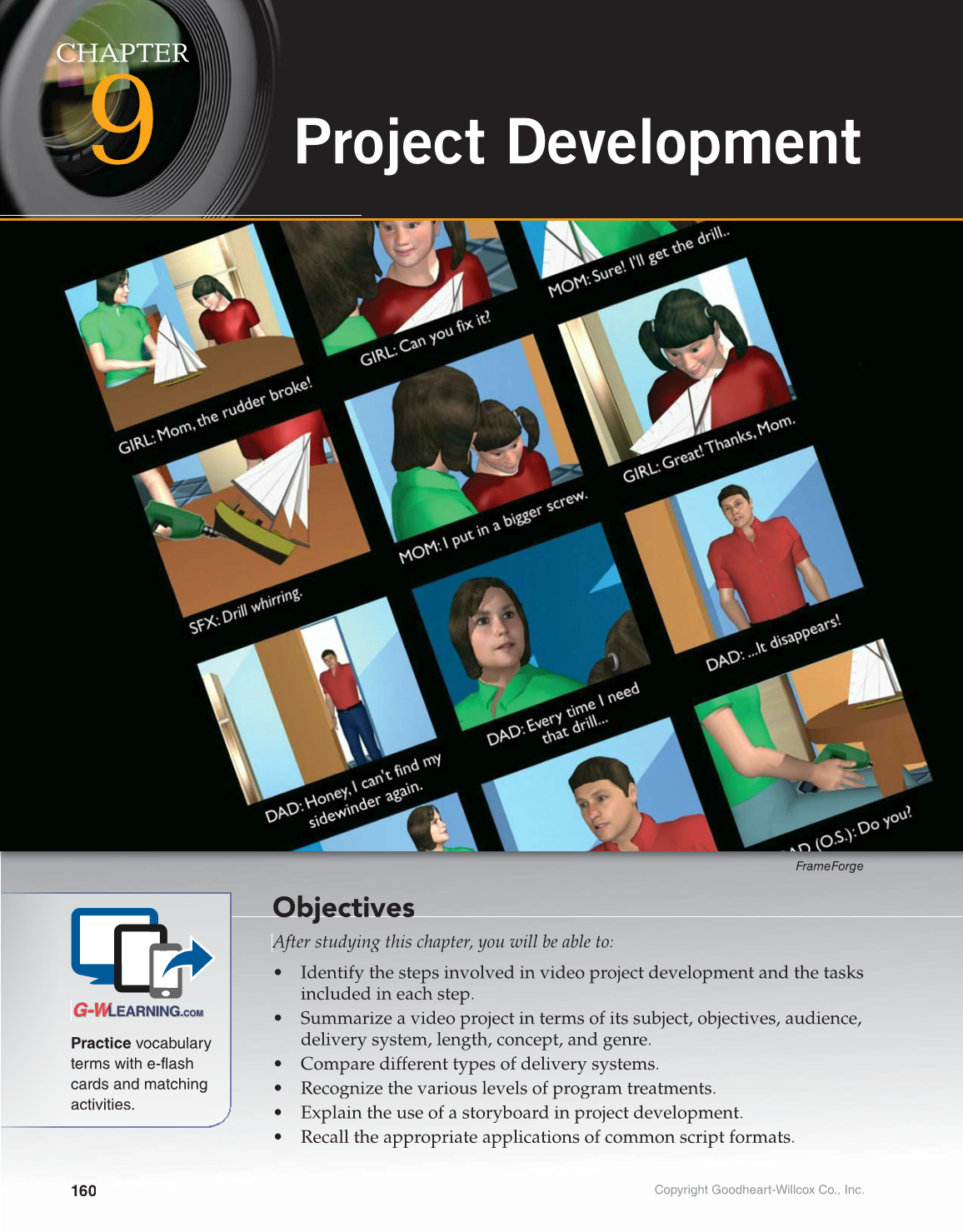 Video: Digital Communication & Production, 4th Edition page 160