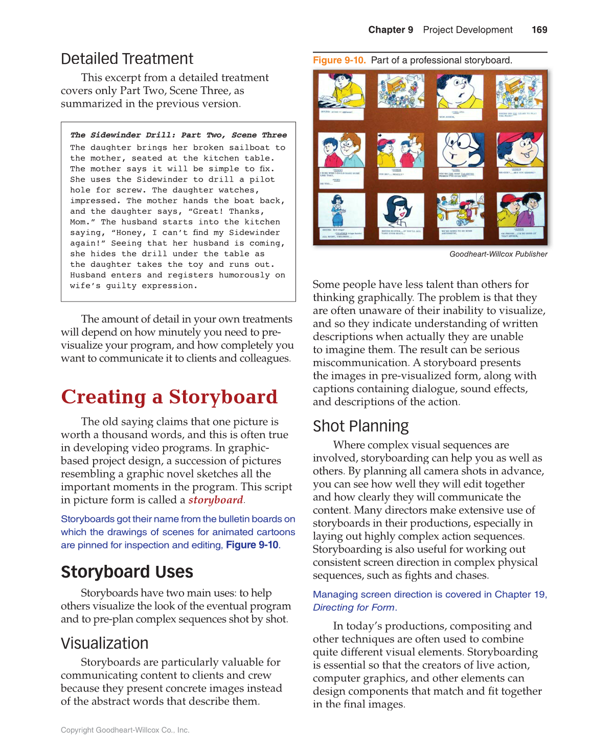 Video: Digital Communication & Production, 4th Edition page 169