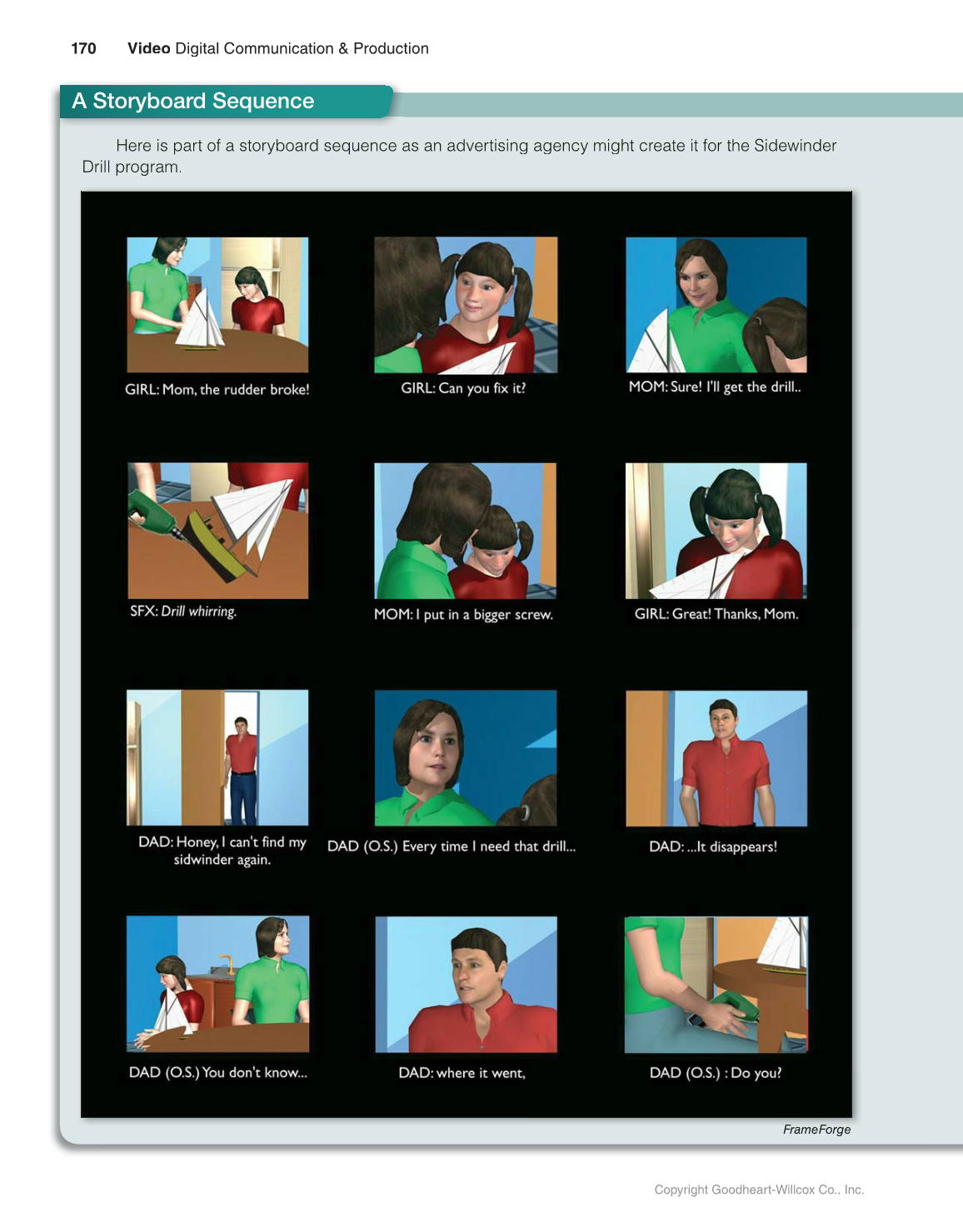 Video: Digital Communication & Production, 4th Edition page 170