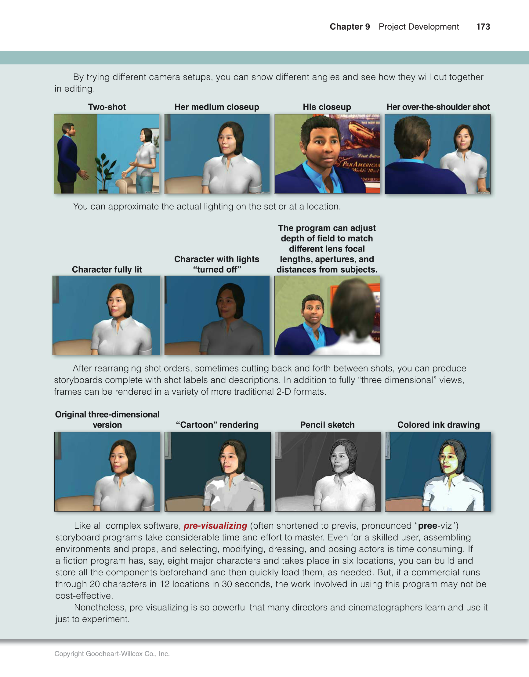 Video: Digital Communication & Production, 4th Edition page 173
