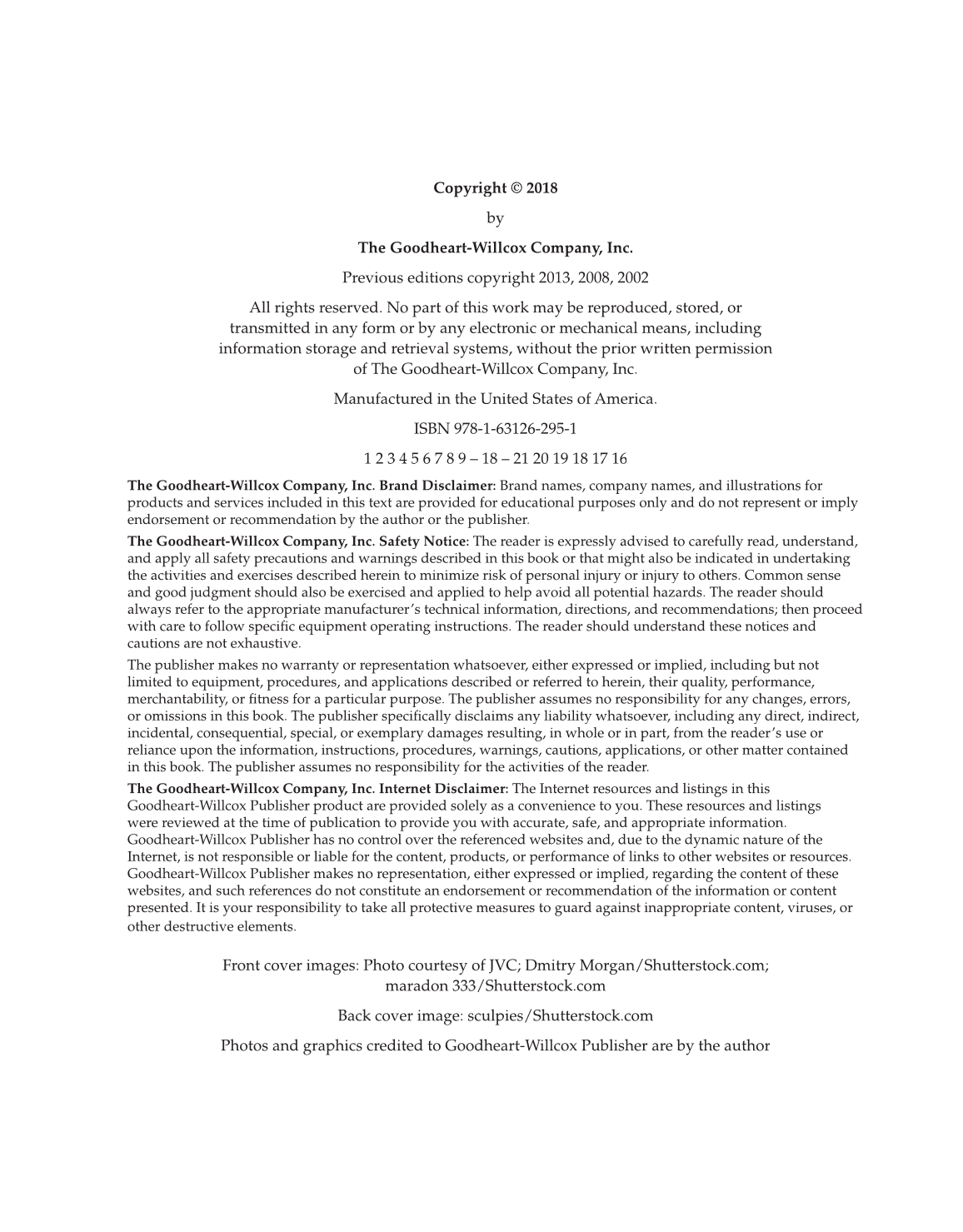 Video: Digital Communication & Production, 4th Edition page ii