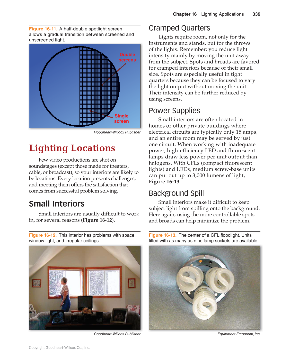 Video: Digital Communication & Production, 4th Edition page 339