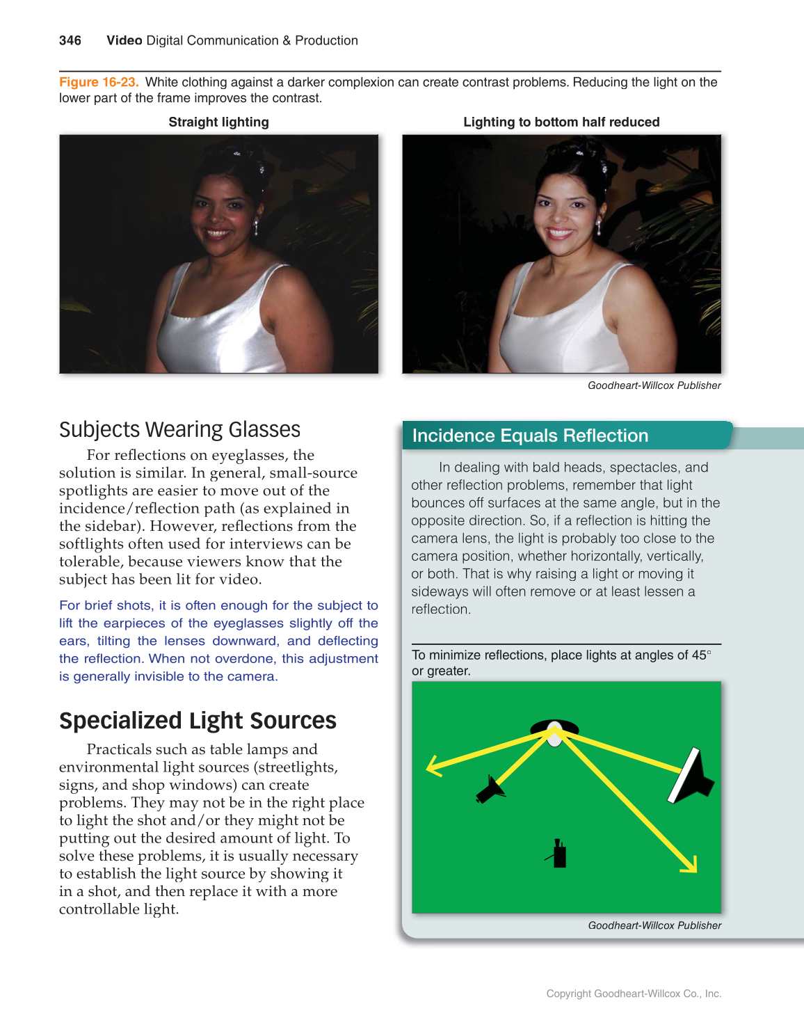 Video: Digital Communication & Production, 4th Edition page 346