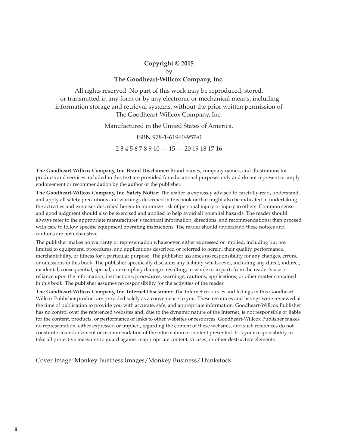 Essential Health, 1st Edition page ii