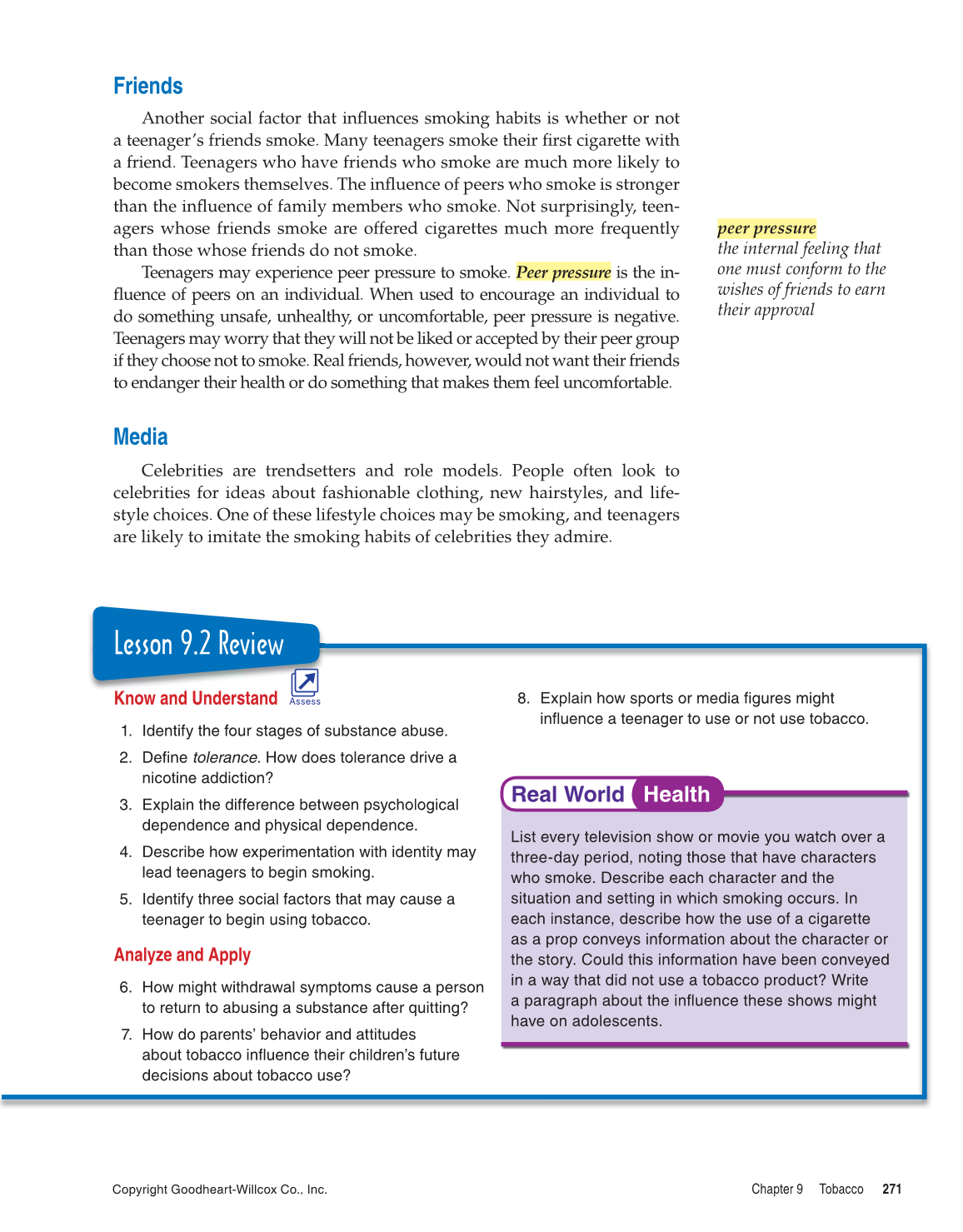 Essential Health, 1st Edition page 271