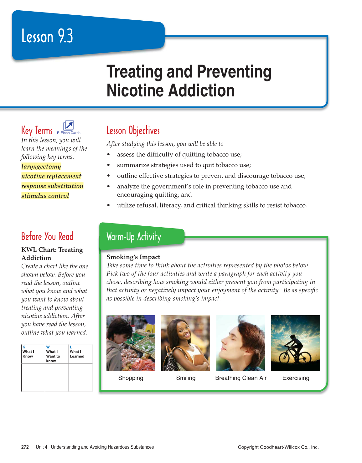 Essential Health, 1st Edition page 272