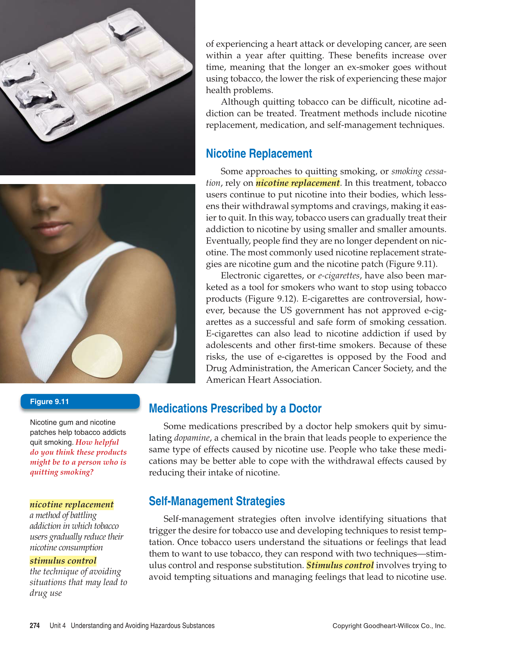 Essential Health, 1st Edition page 274