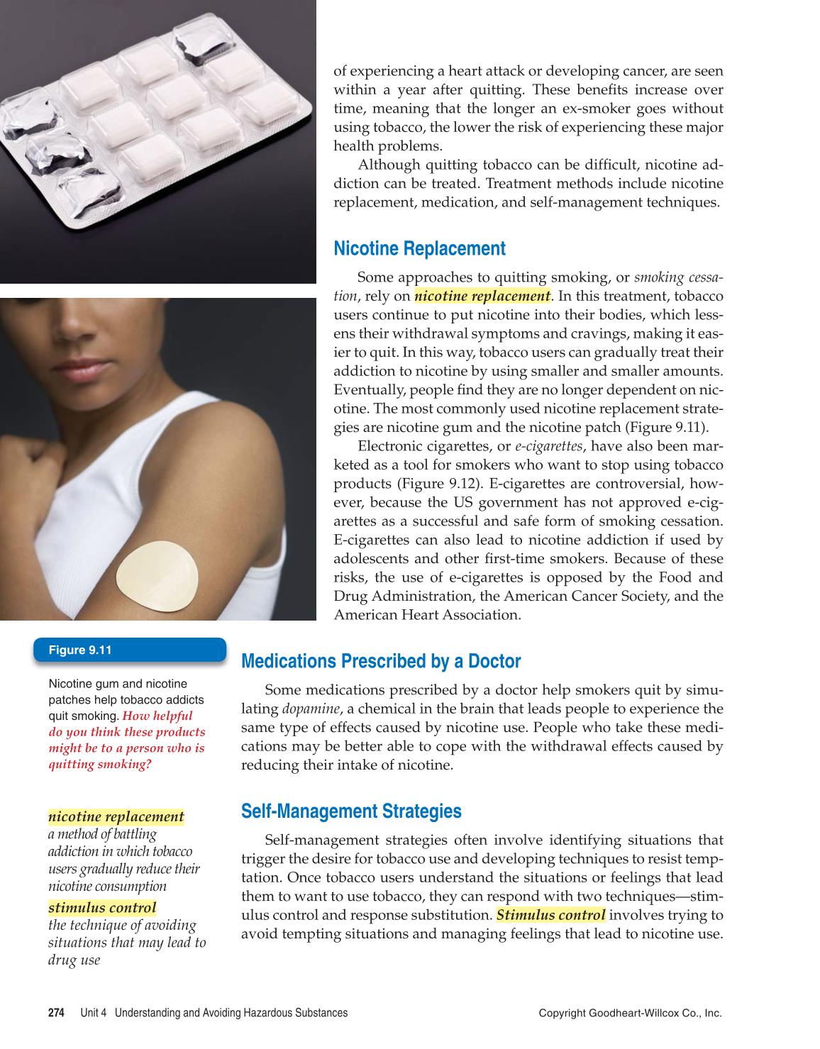 Essential Health, 1st Edition page 274