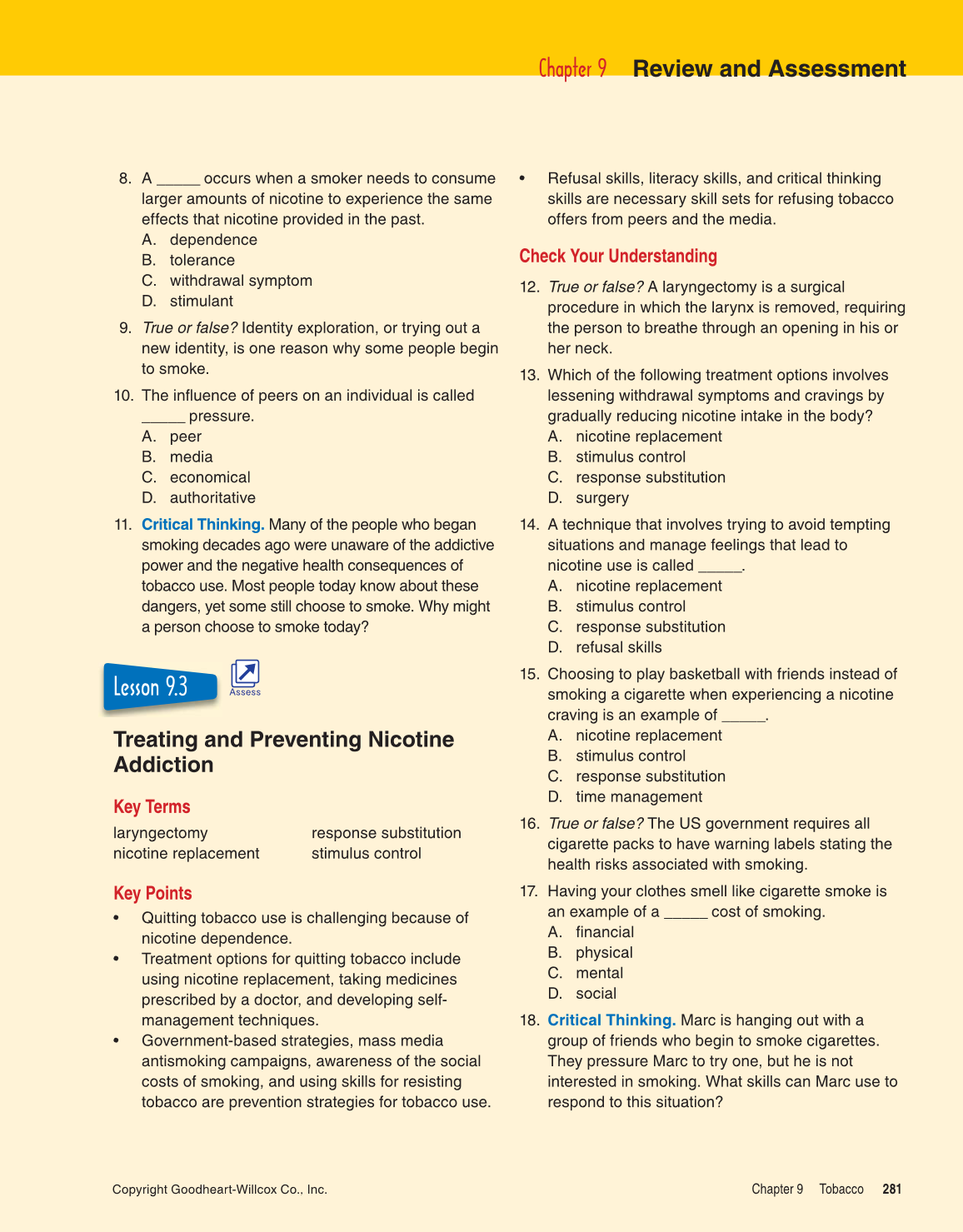 Essential Health, 1st Edition page 281