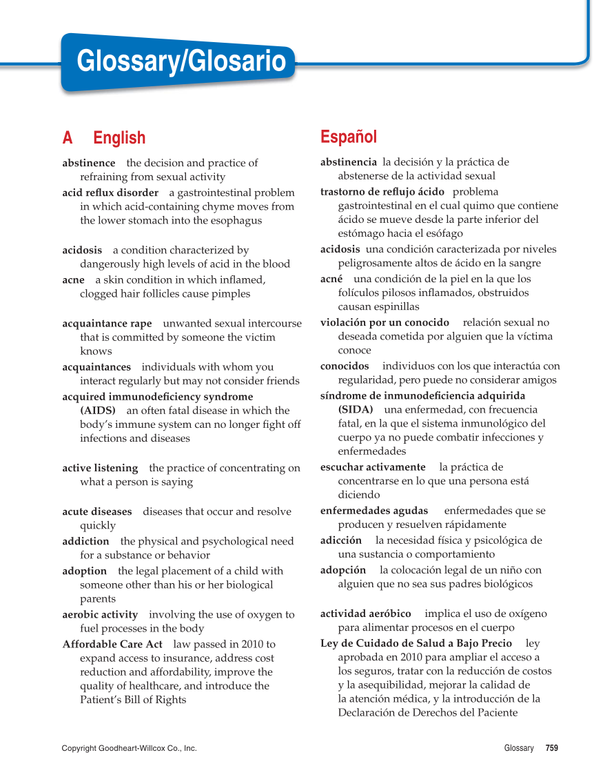 Essential Health, 1st Edition page 759