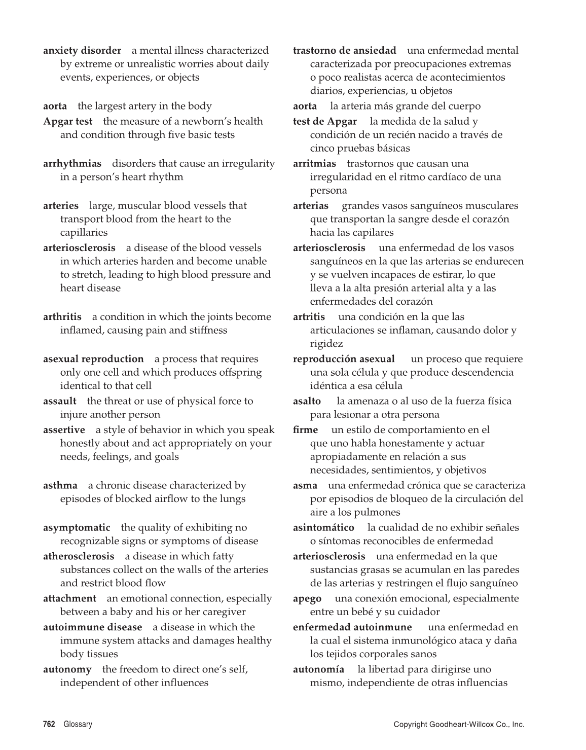 Essential Health, 1st Edition page 762
