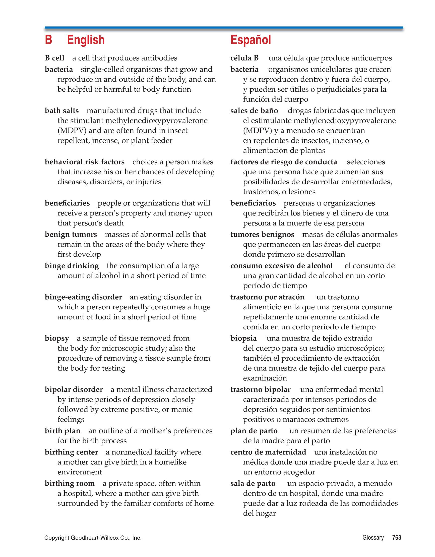 Essential Health, 1st Edition page 763