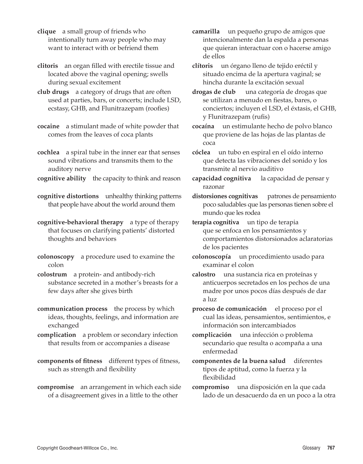 Essential Health, 1st Edition page 767