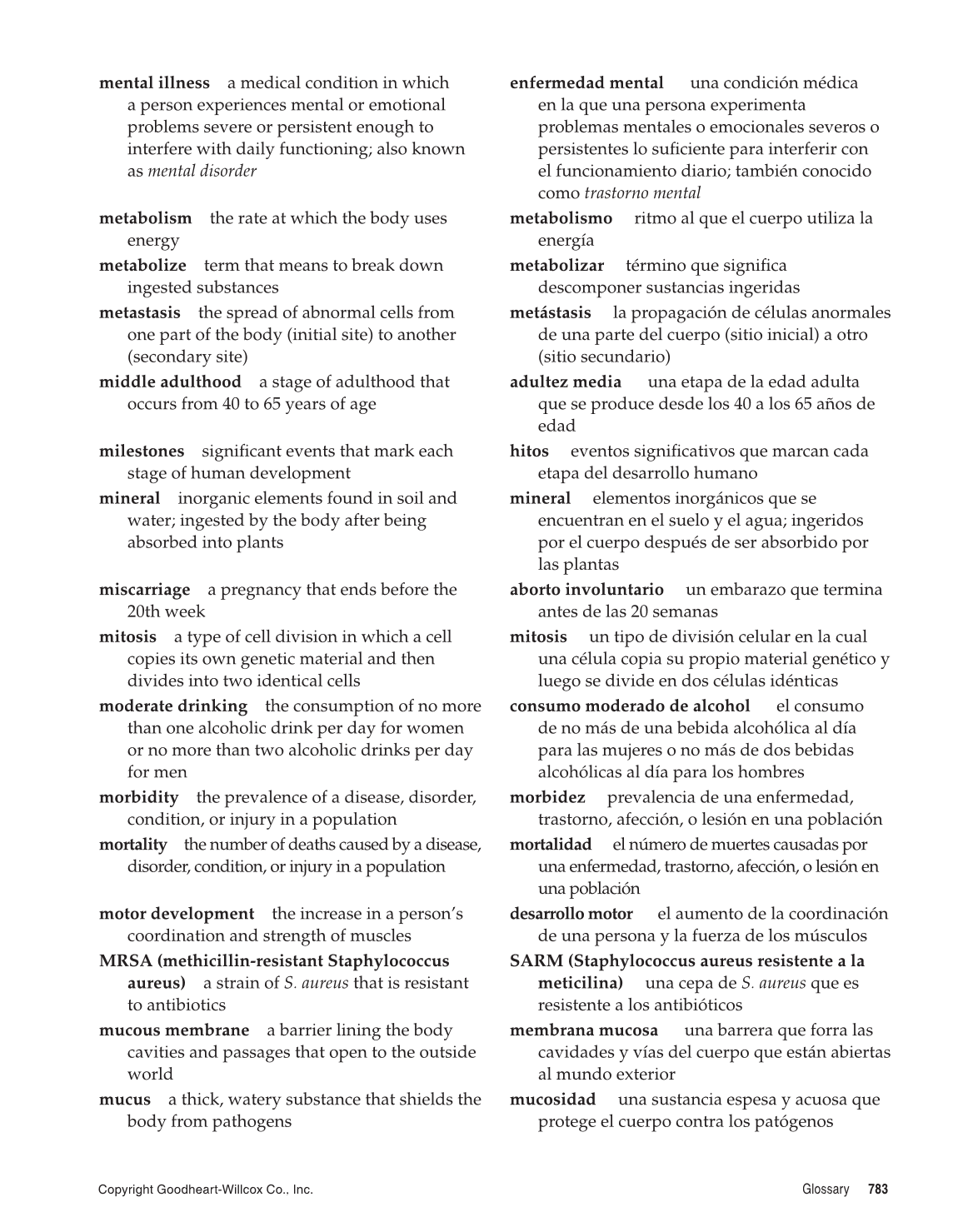 Essential Health, 1st Edition page 783