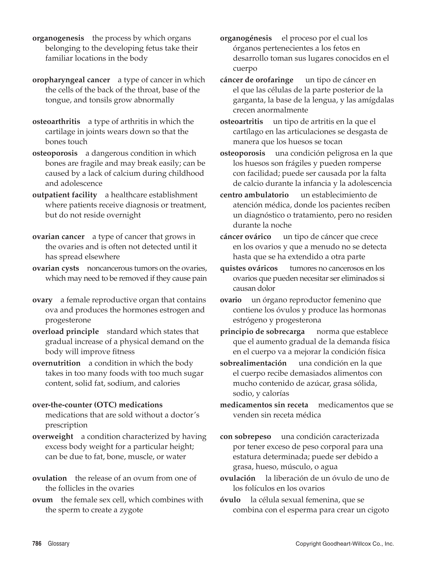 Essential Health, 1st Edition page 786