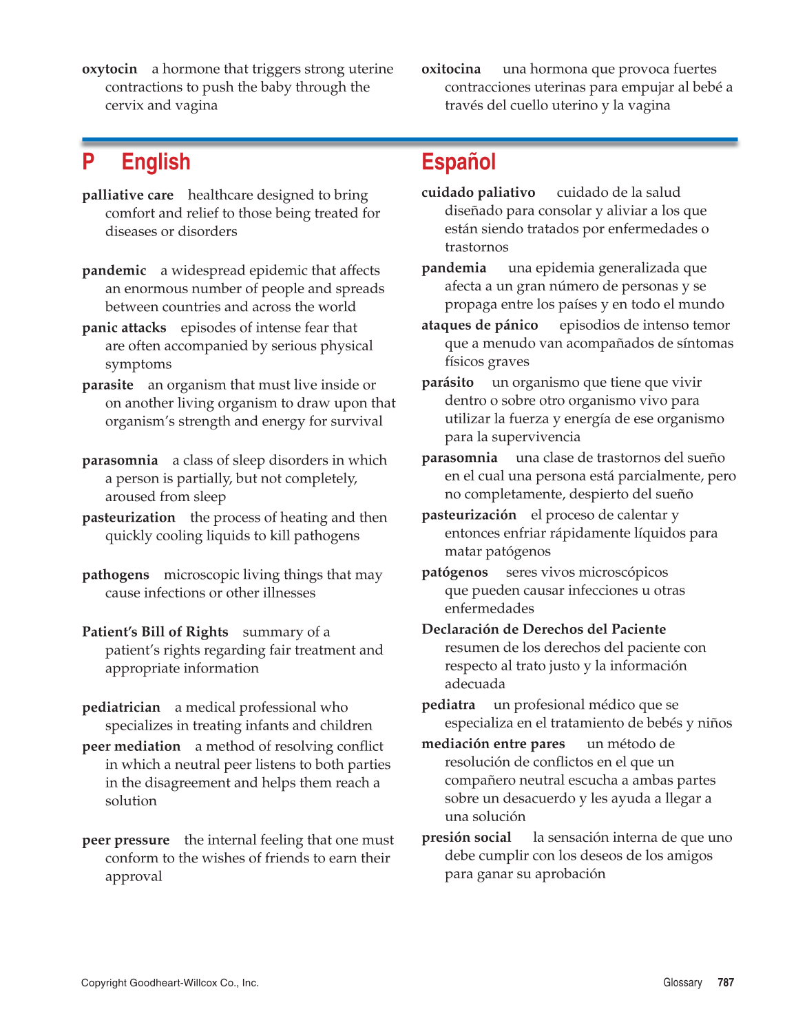 Essential Health, 1st Edition page 787