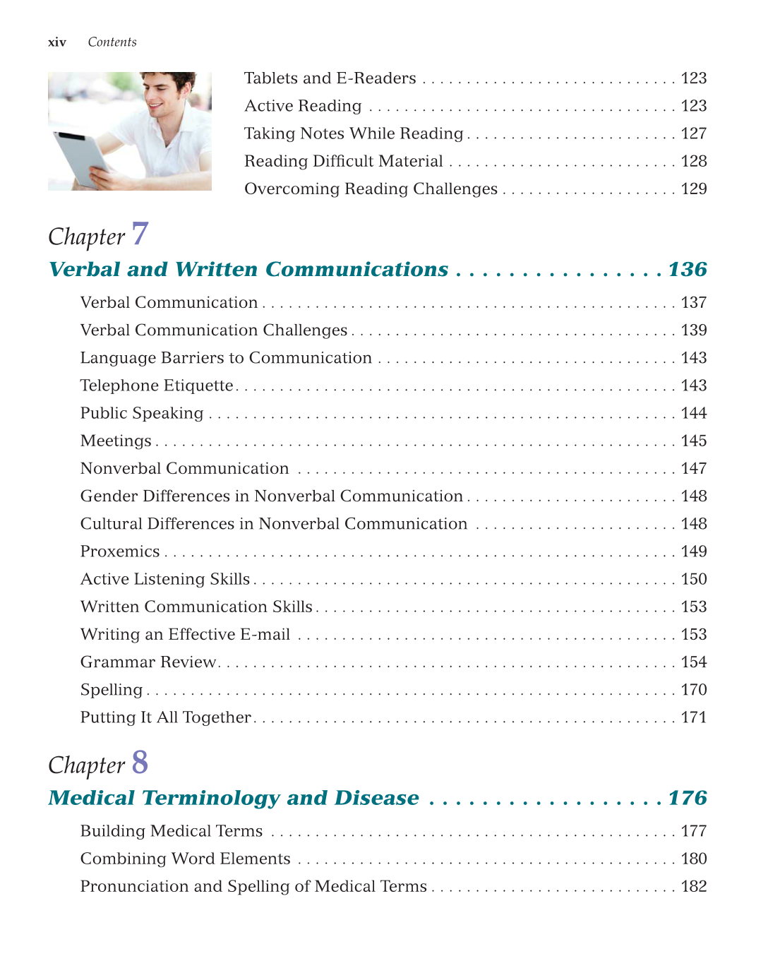 Essential Skills for Health Career Success, 1st Edition page xiv