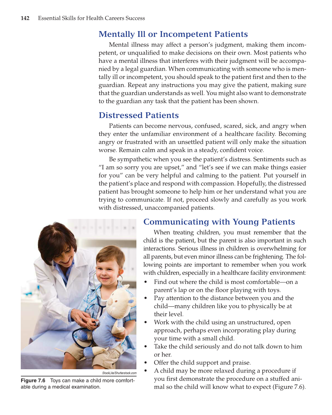 Essential Skills for Health Career Success, 1st Edition page 142