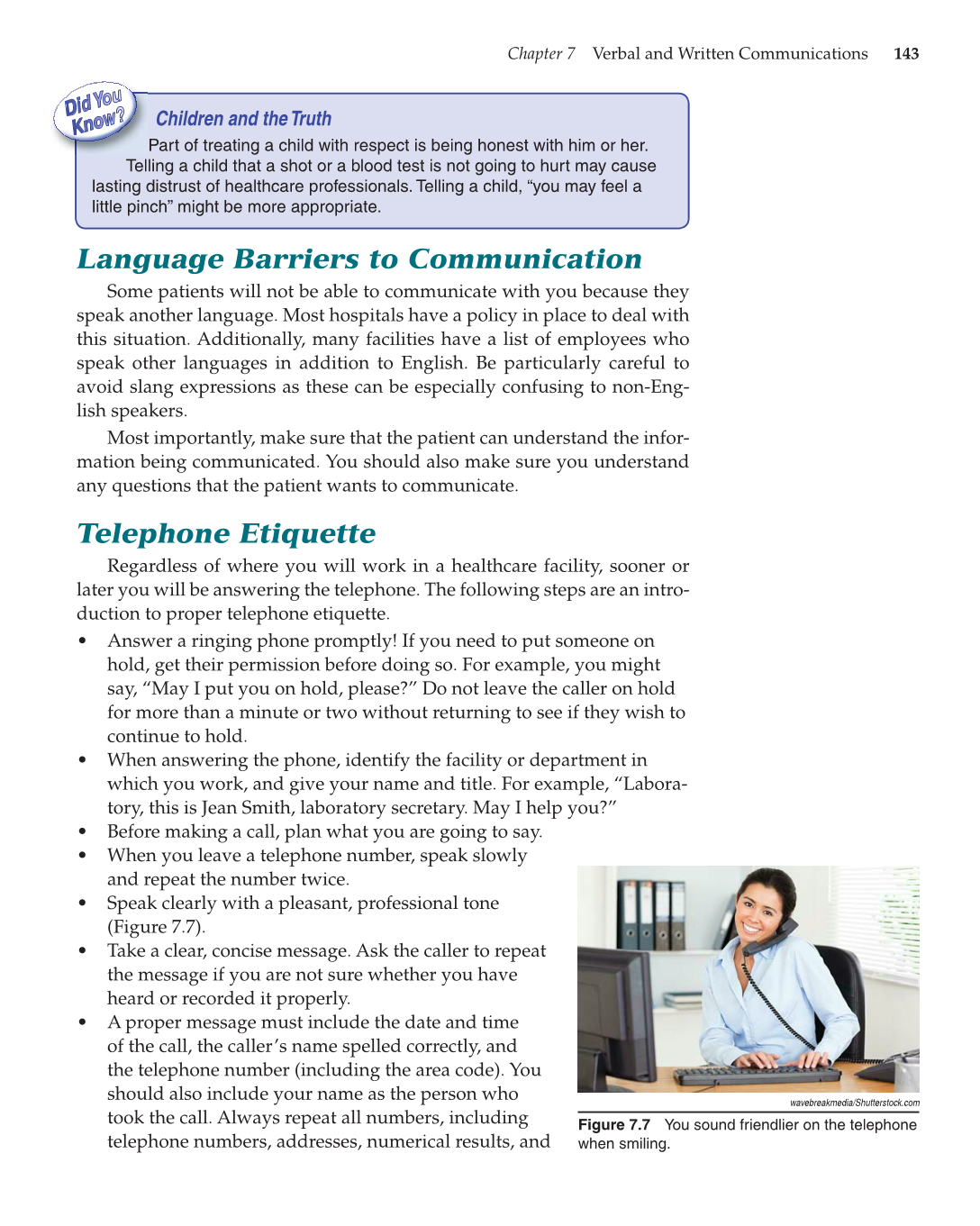 Essential Skills for Health Career Success, 1st Edition page 143