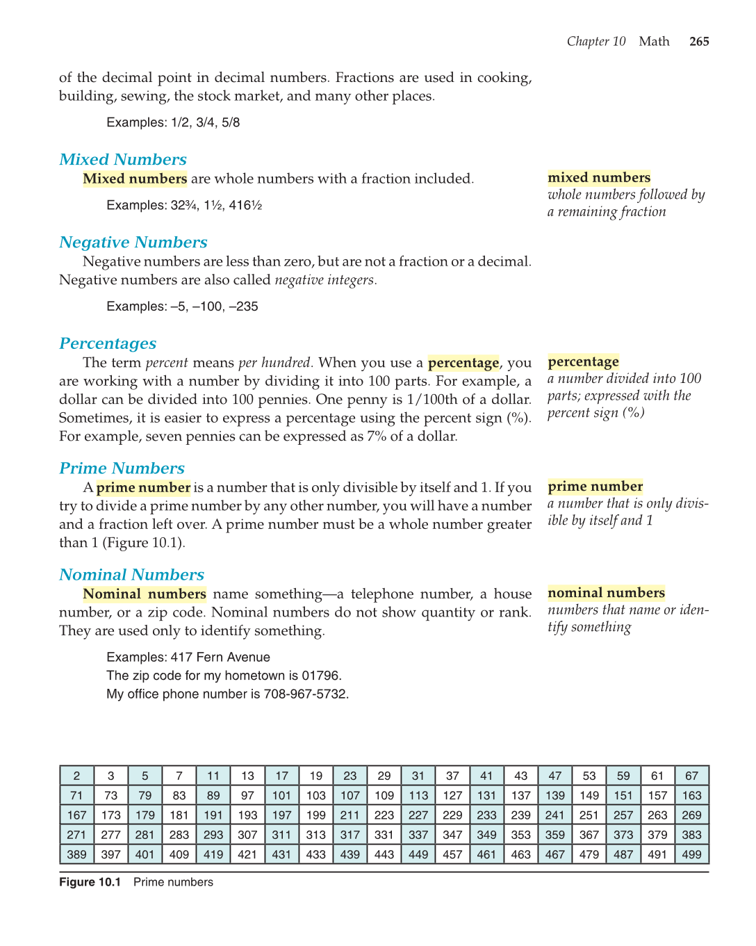 Essential Skills for Health Career Success, 1st Edition page 265