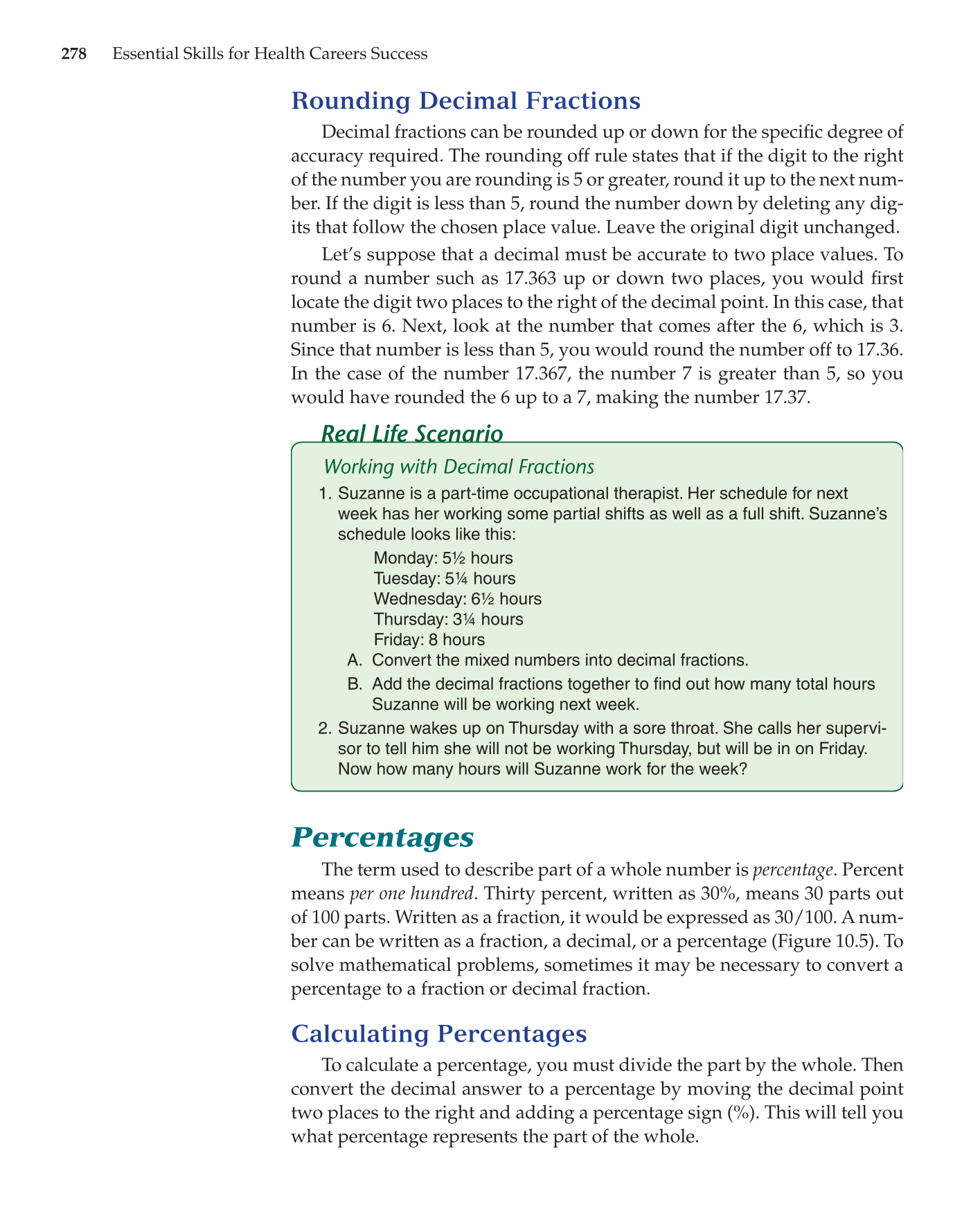 Essential Skills for Health Career Success, 1st Edition page 278